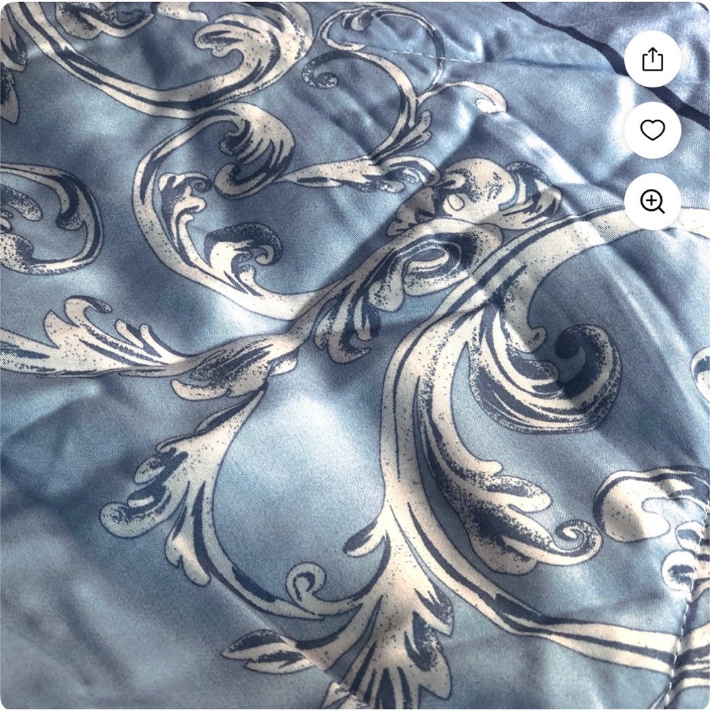 Blue Bedding Set - Picture 4 of 9